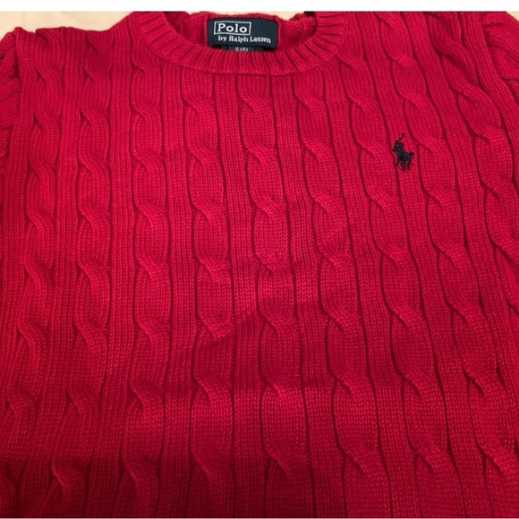 Polo Ralph Lauren red sweater. - Picture 2 of 5